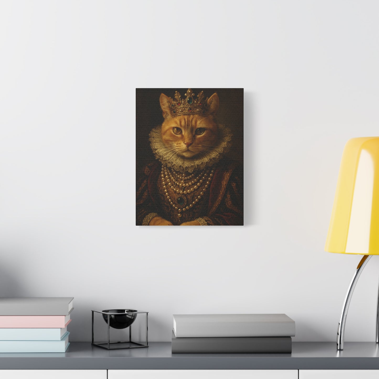 The Royal Pawtrait – Custom Pet Canvas, Stretched, 1.25"