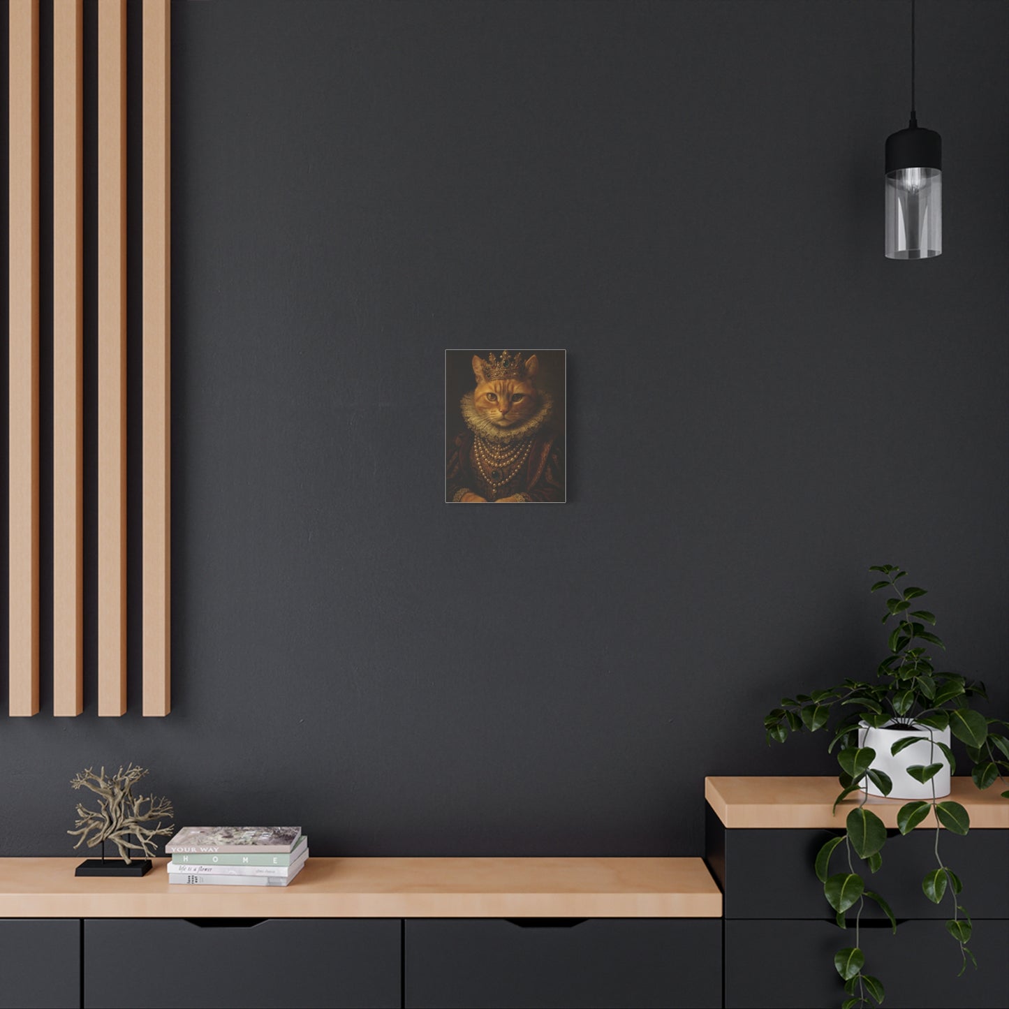 The Royal Pawtrait – Custom Pet Canvas, Stretched, 1.25"