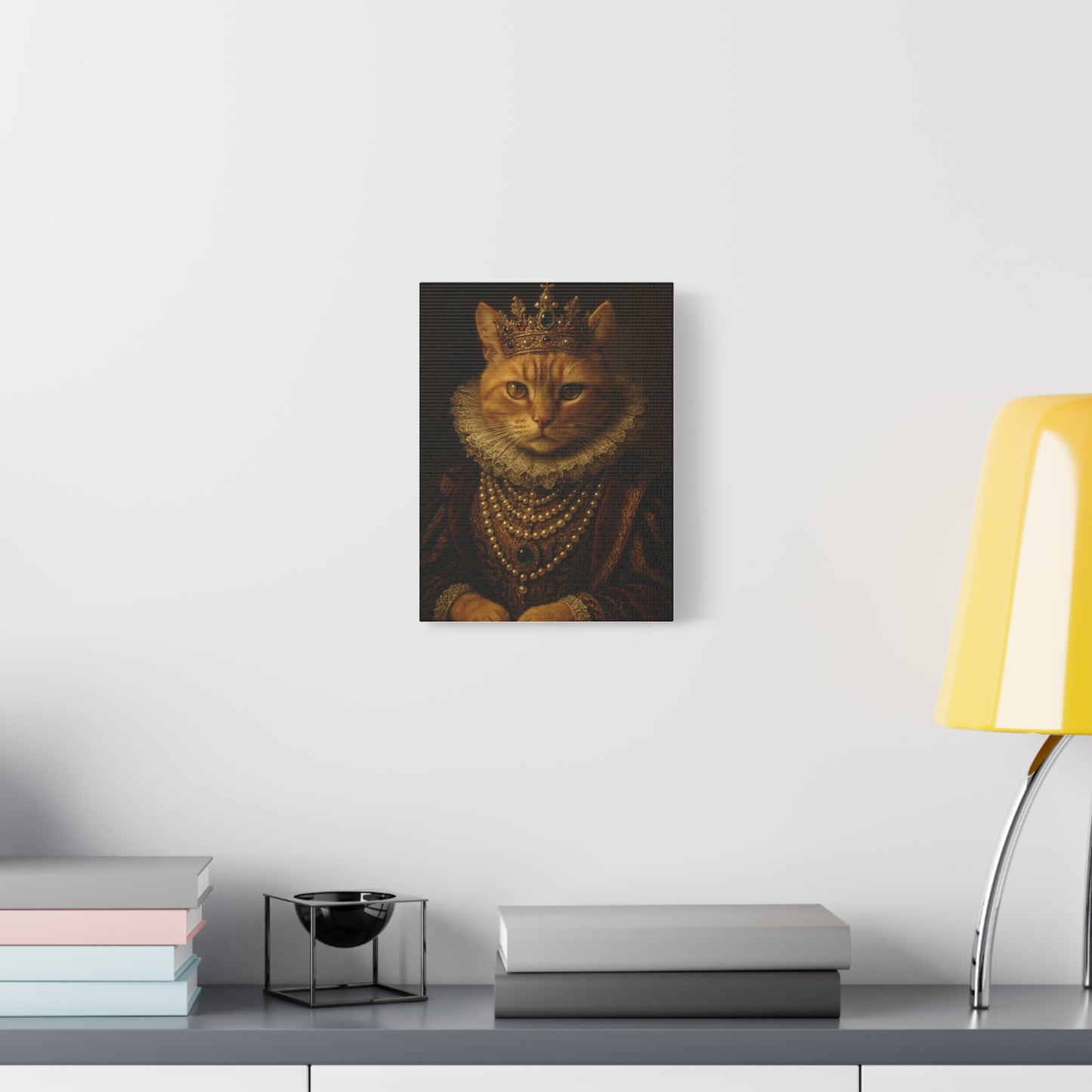 The Royal Pawtrait – Custom Pet Canvas, Stretched, 1.25"